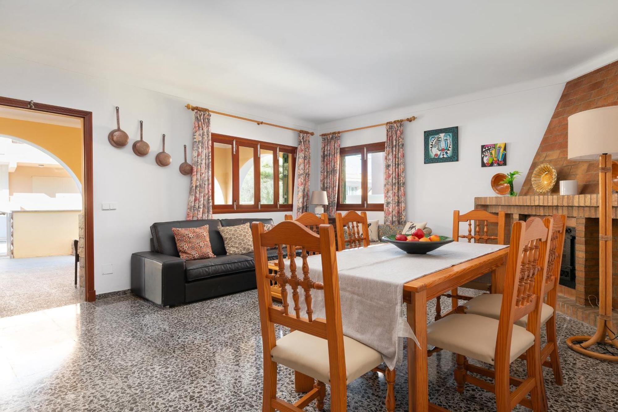 Tradicional Villa Calamar 7 Пуерто Колом Екстериор снимка